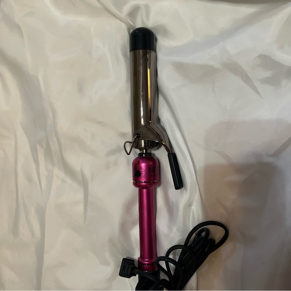 Professional Hot Tools Pink Curling Iron, 1 1/2 inch barrel